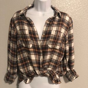 Large Fall Flannel